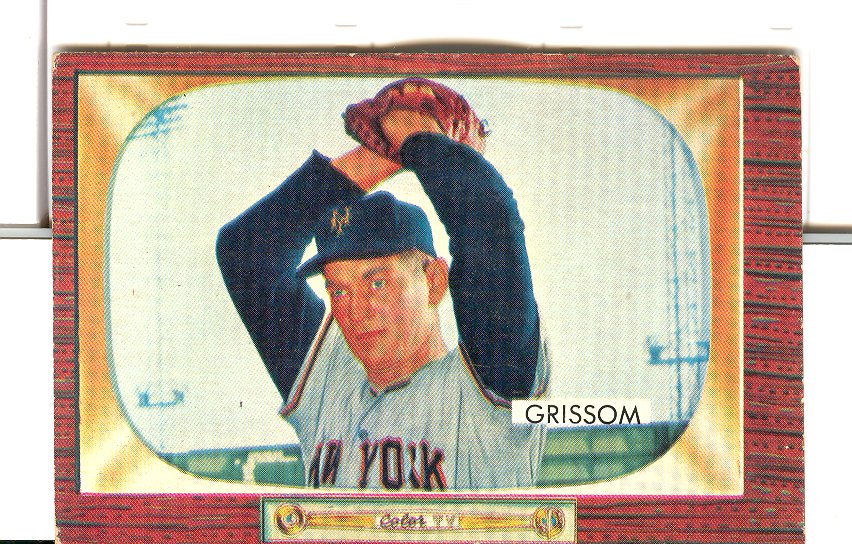 1955 Bowman     123     Marv Grissom RC